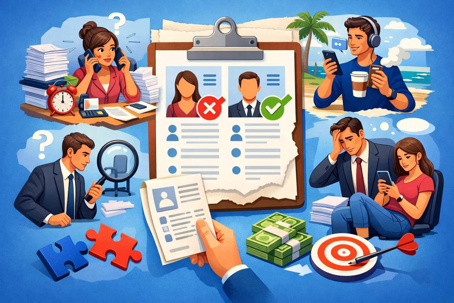 Топ-7 ошибок найма ассистента и как их не допустить